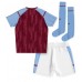 Aston Villa Heimtrikotsatz Kinder 2023-24 Kurzarm (+ Kurze Hosen)